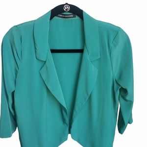 Green blazer